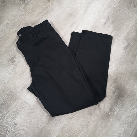 Lee Petite Ladies Size 8S Relaxed Fit Mid Rise Straight Leg Black Jeans - Picture 8 of 12